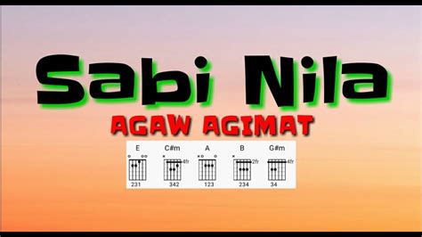sabi nila chords